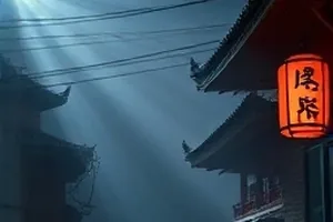 雪线以上纪录片封面，冰川裂隙与远方的测量旗